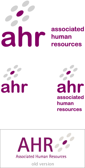 ahr associated human resources logo redesigned by ionic