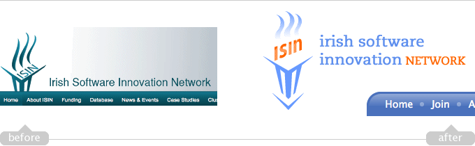 isin logo redesign