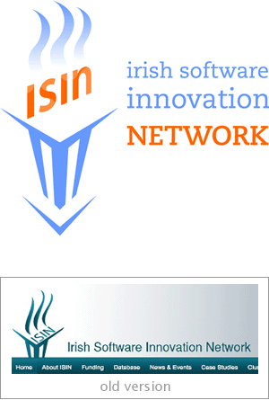 isin logo re-designed by ionic