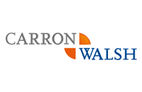 Carron and Walsh logo design